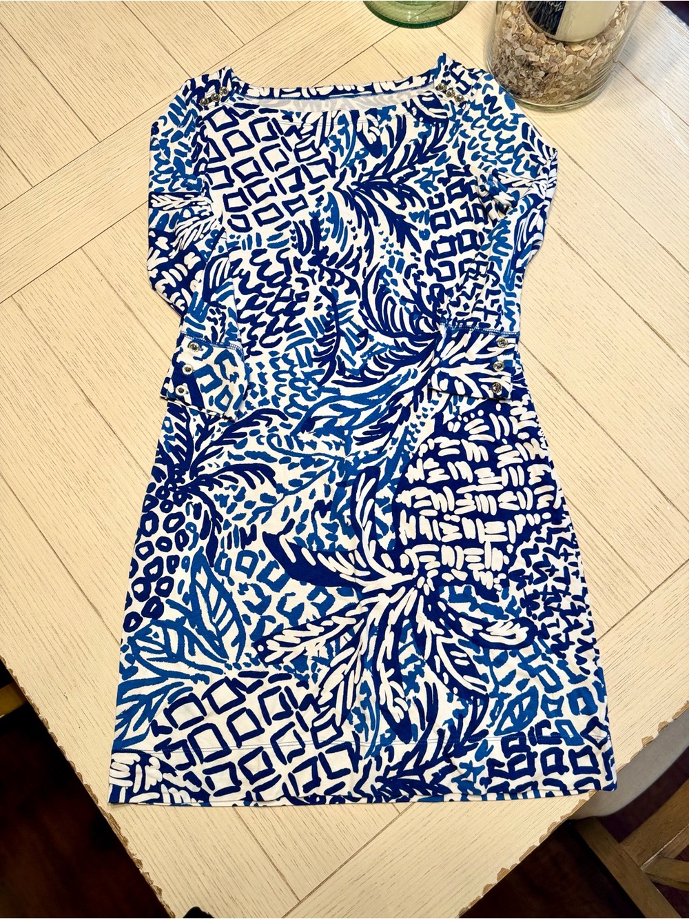 Lilly Pulitzer XS Sophie dress - indigo home slice | EUC